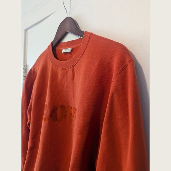 SANDRO - Orange "Love" Sweater - Sz S - Picture 2 of 12